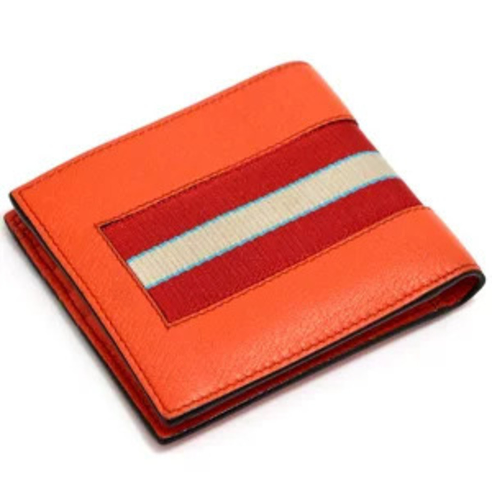Gucci bi fold wallet Wave leather jacquard orange - Picture 2 of 7